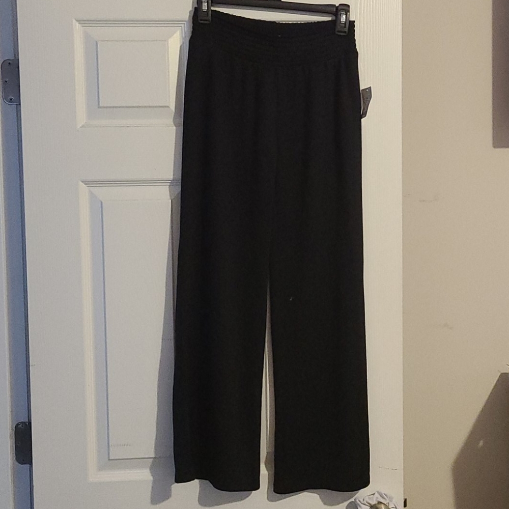 Black palazzo pant